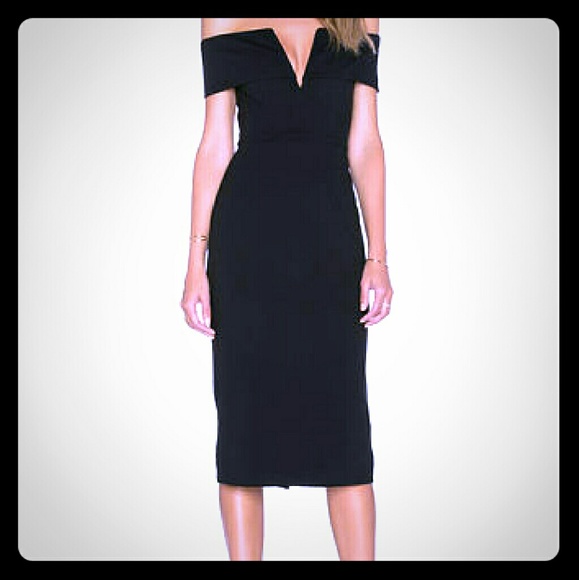 NICHOLAS Dresses & Skirts - Nicholas Off Shoulder Midi Dress